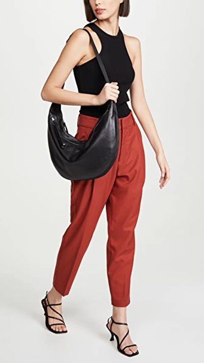 Shop Rag & Bone Riser Hobo Bag In Black