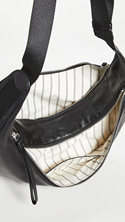 Shop Rag & Bone Riser Hobo Bag In Black