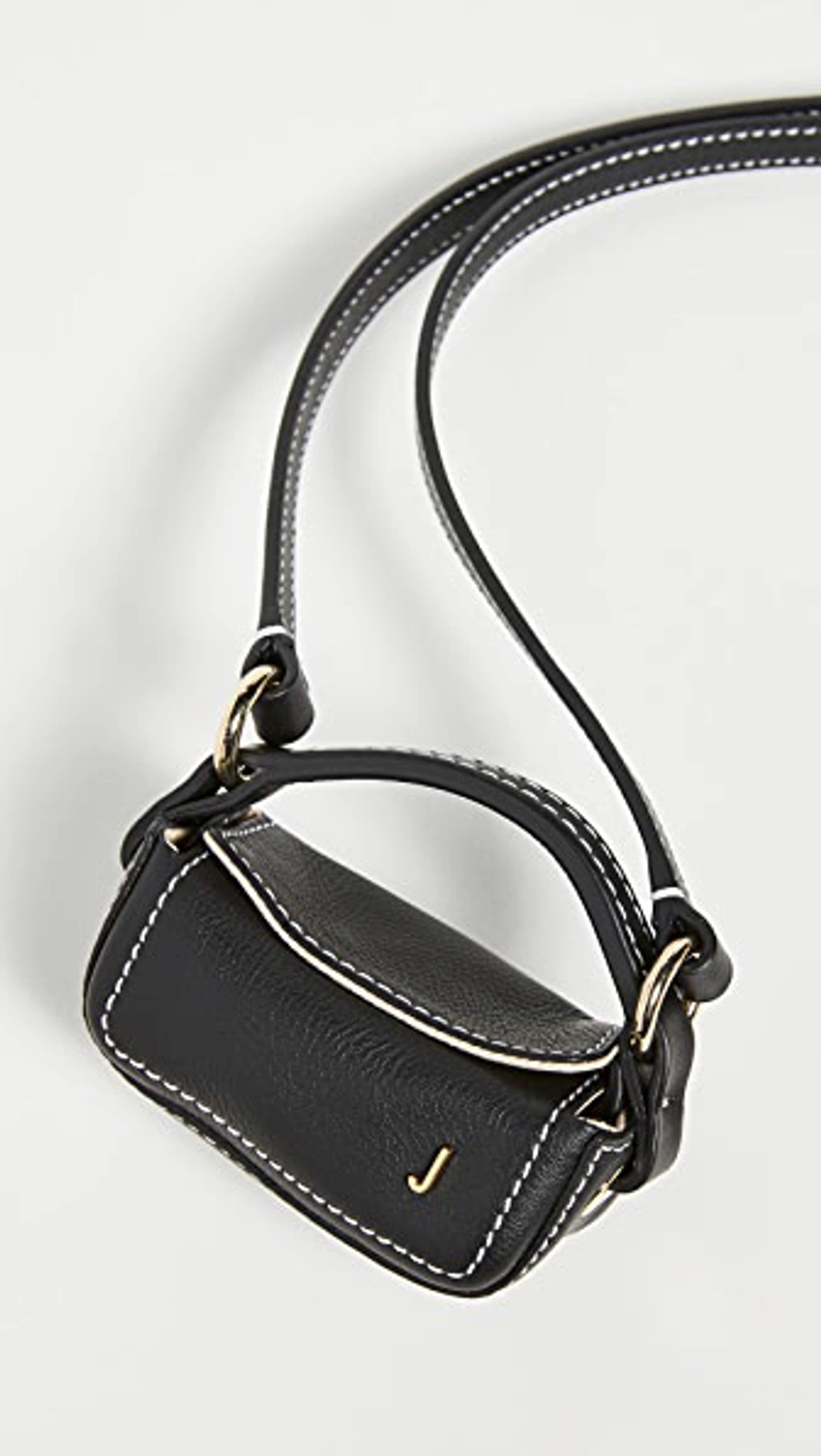 Jacquemus le Nani Mini tasche Fur Lippenstifte In Black ModeSens