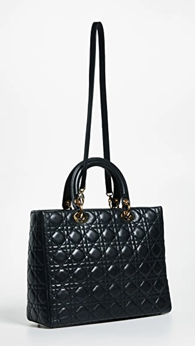 Pre-owned Dior Lady  Bag In Black