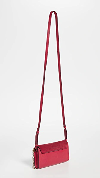 Pre-owned Chloé Chloe Red Leather Faye Bag