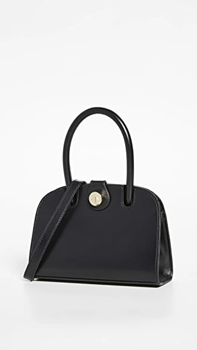 Shop Manu Atelier Micro Ladybird Bag In Black