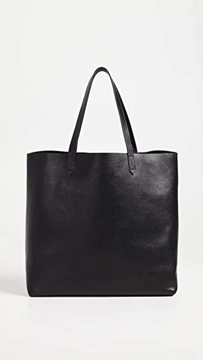 Shop Madewell Transport Tote In True Black