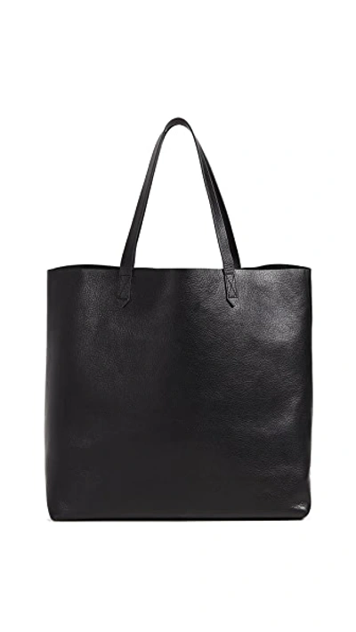 Shop Madewell Transport Tote In True Black
