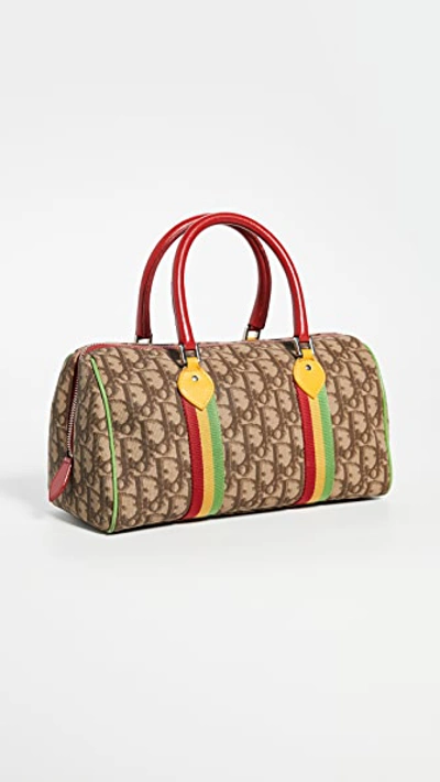Pre-owned Dior Brown Rasta Handbag