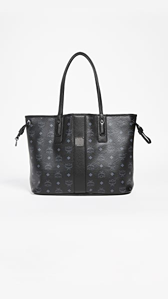 mcm gray tote