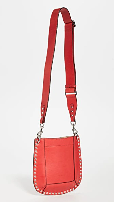 Shop Isabel Marant Nasko New Bag In Poppy Orange