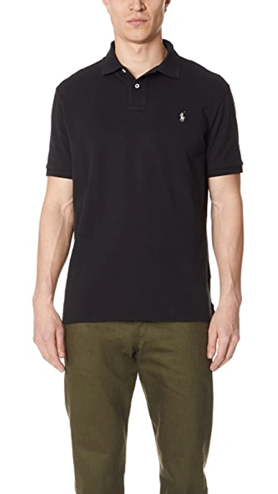 Polo Ralph Lauren Classic Fit Soft Cotton Polo Shirt In Grey 