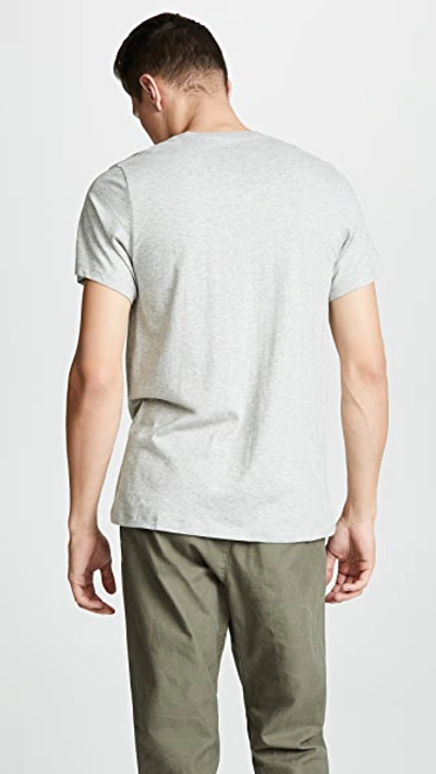 Shop Calvin Klein Underwear 3 Pack Regular Fit Classic Short Sleeve Tee In Multi