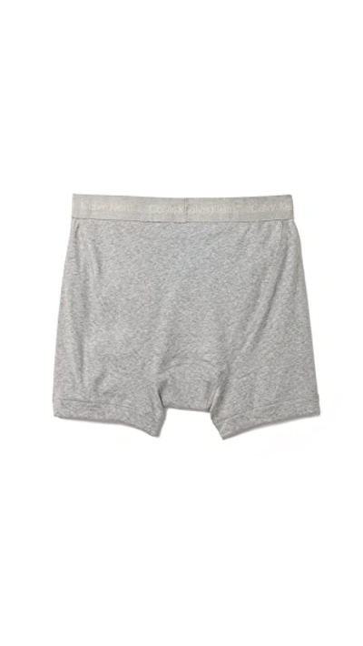 Calvin Klein Underwear Cotton Classic 3 Pack Knit Boxers In Multi