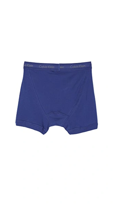 Shop Calvin Klein Underwear Cotton Classic Fit 3-pack Knit Boxers