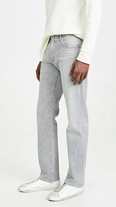 Shop Citizens Of Humanity Gage Classic Straight Jeans In Pavement Wash