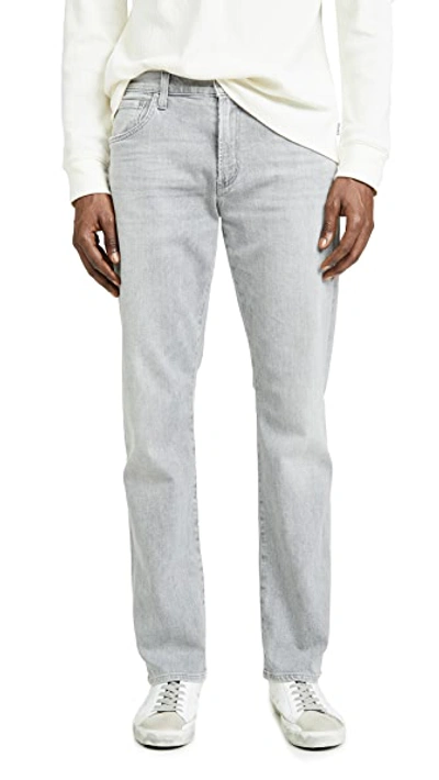 Shop Citizens Of Humanity Gage Classic Straight Jeans In Pavement Wash