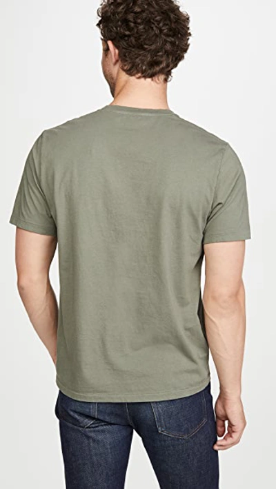 Shop Frame Perfect T-shirt In Deep Army