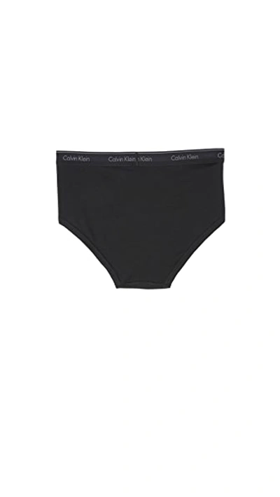 Shop Calvin Klein Underwear Cotton Classic Fit 4-pack Briefs Black
