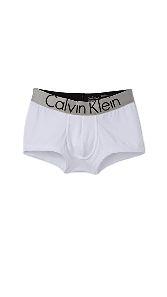 Calvin Klein Underwear Steel Micro Low Rise Trunks In White | ModeSens
