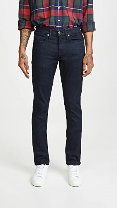 Shop Frame L'homme Slim Denim Jeans In Edison Edis Wash Edison Edis