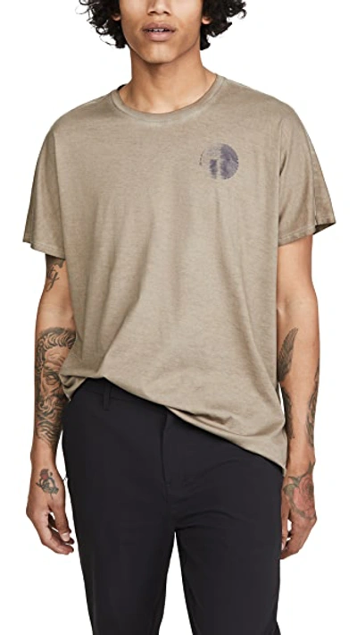Shop Robert Geller X Lululemon Take The Moment Graphic Shirt In Washed Nomad