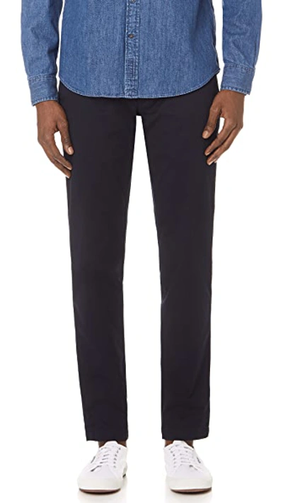 Club Monaco Connor Stretch Chinos In Navy