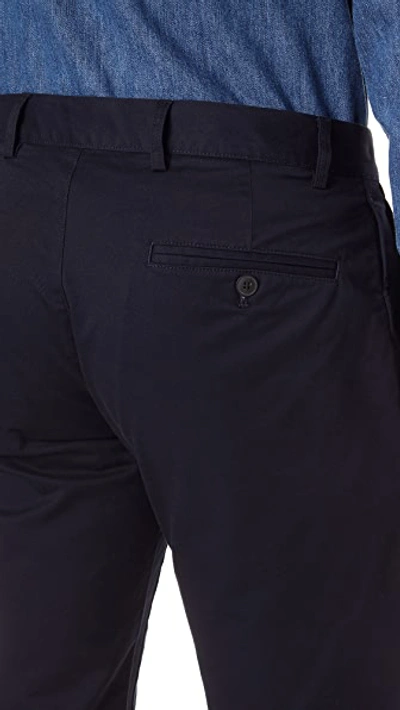 Club Monaco Connor Stretch Chinos In Navy
