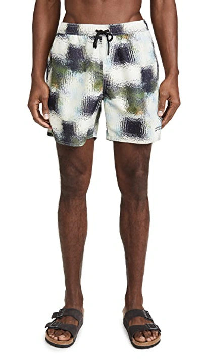Timothy Glass Print Swim Shorts