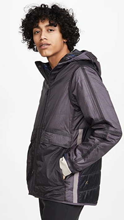 Shop Robert Geller X Lululemon Take The Moment Reverse Jacket In Moonphase/black