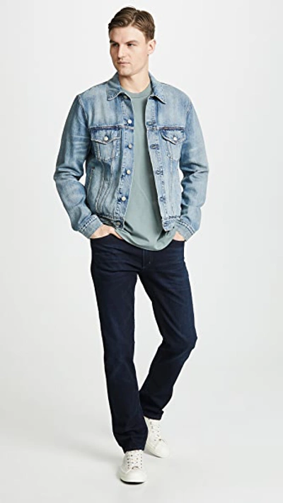 Shop Citizens Of Humanity Bowery Standard Slim Jeans In Mile