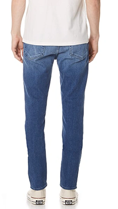Frame L'homme Slim Stretch-denim Jeans In Bradbury