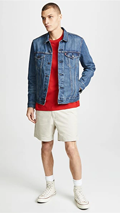 Shop Polo Ralph Lauren Classic Fit Polo Prepster Shorts In Classic Stone