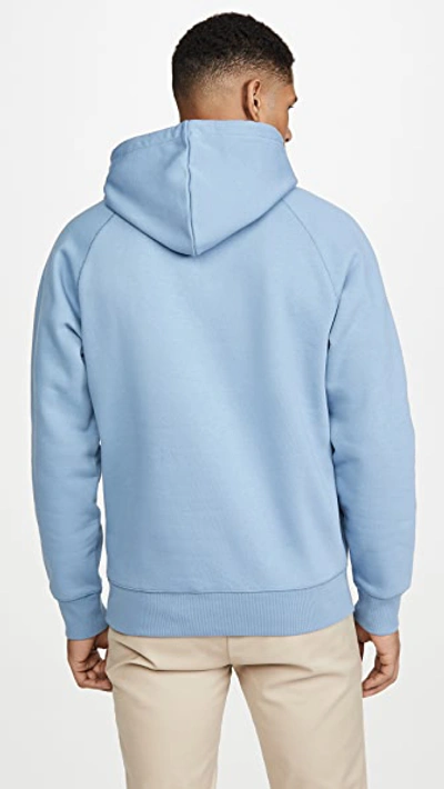 Shop Carhartt Chase Hooded Sweatshirt In Mossa