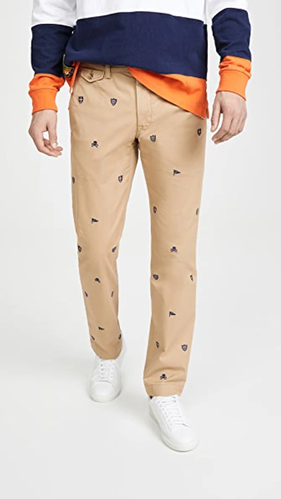 Shop Polo Ralph Lauren Stretch Chino Pants - Straight In Khaki