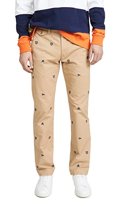 Shop Polo Ralph Lauren Stretch Chino Pants - Straight In Khaki