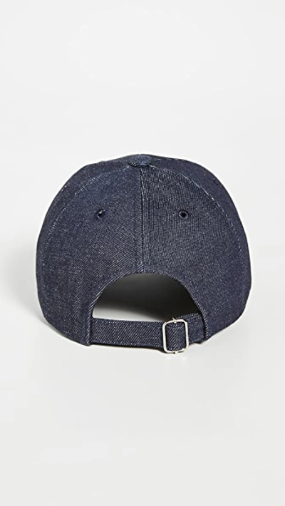 Shop A.p.c. Casquette Charlie Hat In Indigo