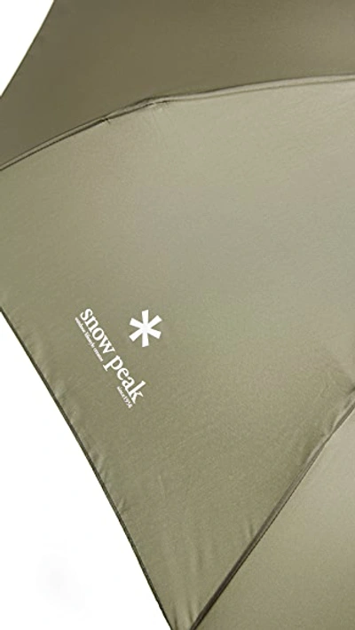 Shop Snow Peak Umbrella In Grey