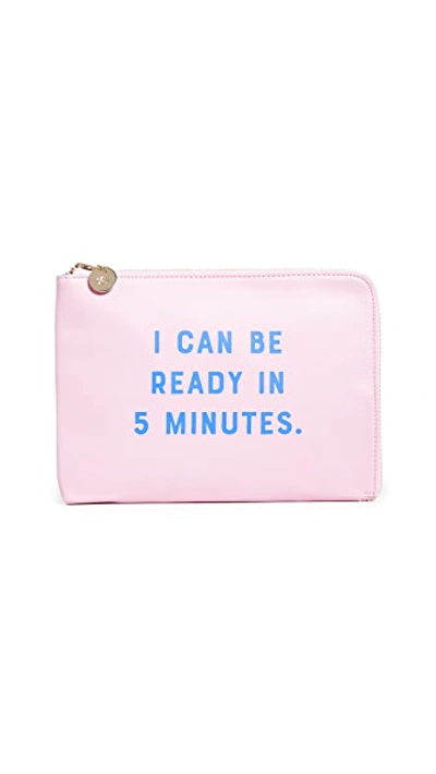 Shop Shopbop Home Shopbop @home Yes Studio Reversible Clutch In I Can Be Ready In 5 Minutes