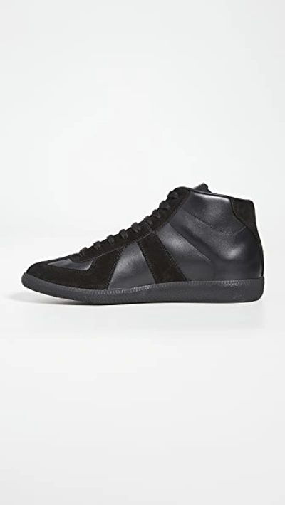Black Replica High-top Sneakers