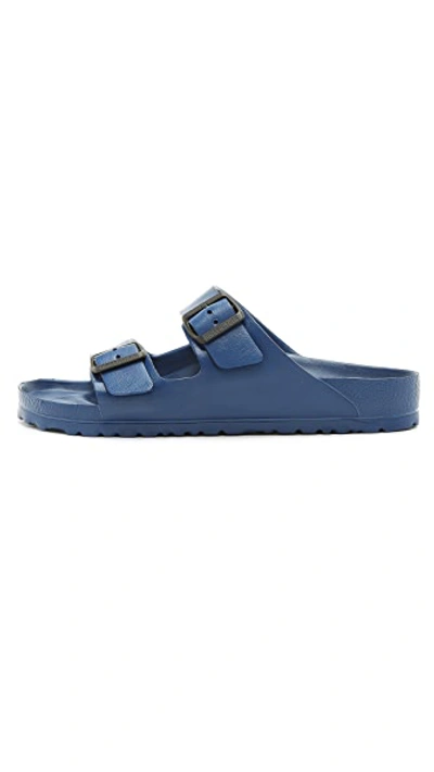 Shop Birkenstock Eva Arizona Sandal Navy 44