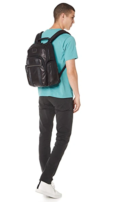Shop Tumi Alpha Bravo Nellis Backpack In Black