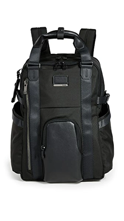 Shop Tumi Alpha Bravo Kings Backpack Tote In Black