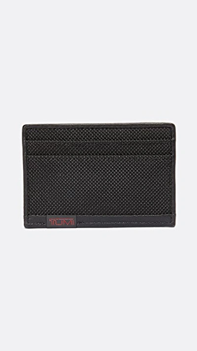 Shop Tumi Alpha Slim Card Case In Black