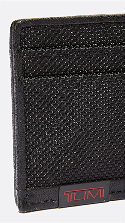 Shop Tumi Alpha Slim Card Case In Black