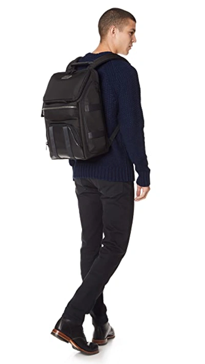 Shop Tumi Alpha Bravo Tyndall Utility Backpack In Black