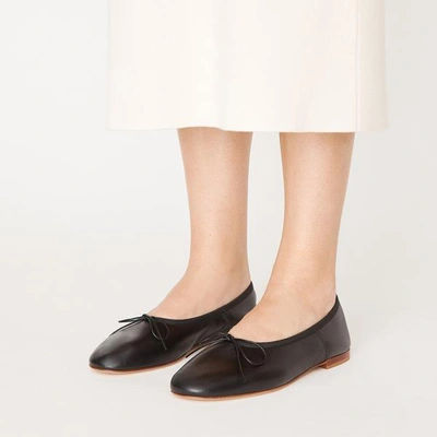 Shop Mansur Gavriel Dream Ballerina In Black