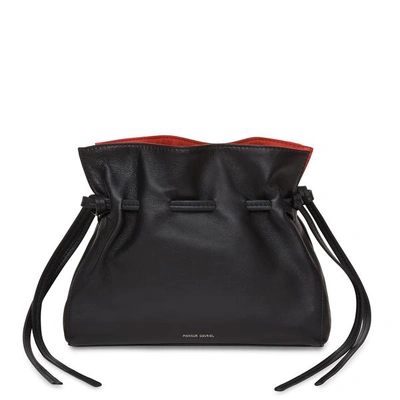 Shop Mansur Gavriel Mini Protea Bag In Flamma