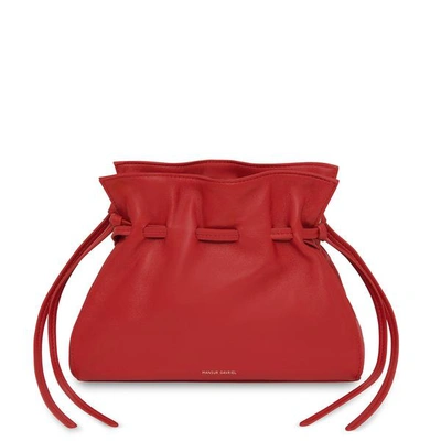 Shop Mansur Gavriel Mini Protea Bag In Flamma