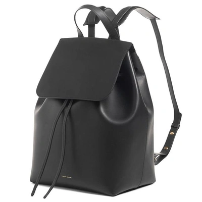 Shop Mansur Gavriel Backpack In Black/raw