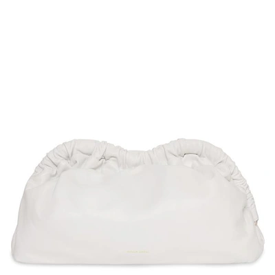 Shop Mansur Gavriel Cloud Clutch In Rosa/blush