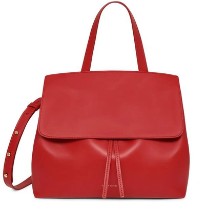 Shop Mansur Gavriel More Of The Lady Bag In Blu