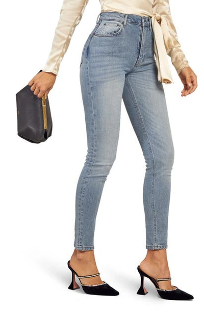Shop Reformation High & Skinny Jeans In Como