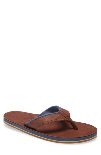 Shop Hari Mari Piers Flip Flop In Brown